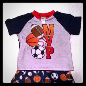 Boys short set pajamas